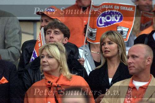 Rotterdam 28 mei 2000
Optreden Rene Froger in de kuip.
Peter Huizer met vriendin