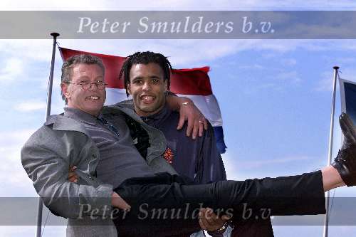 Noordwijk 25 mei 2000
Pierre v Hooijdonk en Frits Korbach