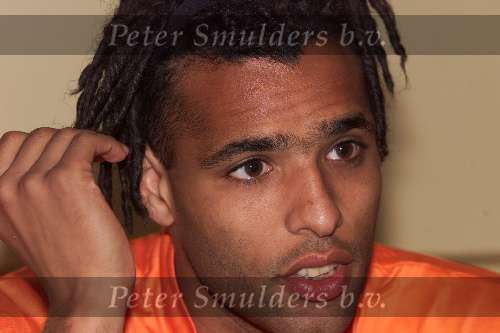 Noordwijk 26 mei 2000
Persconferentie Nederlands elftal in Huis ter Duin.
Pierre v Hooijdonk