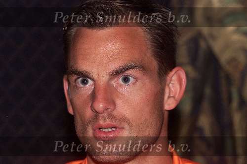 Noordwijk 26 mei 2000
Persconferentie Nederlands elftal in Huis ter Duin.
Ronald de Boer