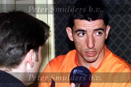 Noordwijk 26 mei 2000
Persconferentie Nederlands elftal in Huis ter Duin.
Roy Makaay