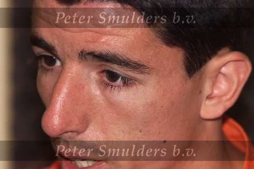 Noordwijk 26 mei 2000
Persconferentie Nederlands elftal in Huis ter Duin.
Roy Makaay