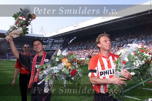 Eindhoven  14 mei 2000
PSV-NEC 2-0
afscheid Luc Nilis en Stan Valckx