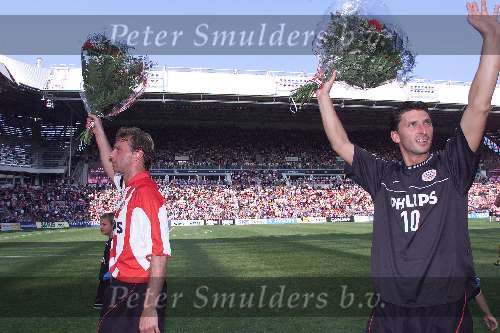 Eindhoven  14 mei 2000
PSV-NEC 2-0
afscheid Luc Nilis en Stan Valckx