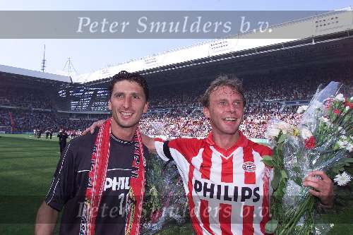 Eindhoven  14 mei 2000
PSV-NEC 2-0
afscheid Luc Nilis en Stan Valckx