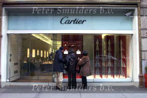 New York 19 november 2000
Winkels op de fifth Avenue
Cartier