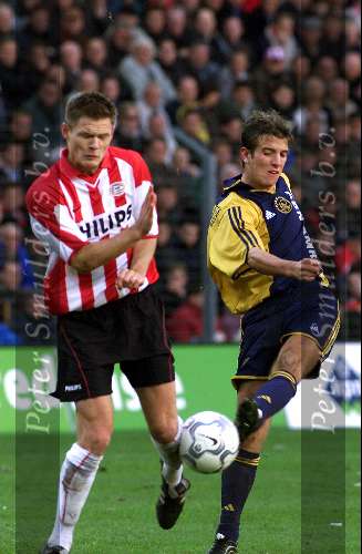 Eindhoven, 29 Oktober 2000
Kompetitie seizoen 2000/20001
PSV-AJAX, eindstand 1-1
Rafael v d Vaart