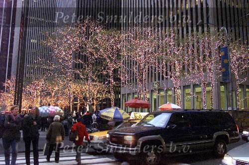 New York 19 november 2000
Winkels op de fifth Avenue
Kerstmis