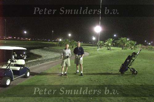 Nad Al Sheba Golfclub
Dubai 8 mei 2001
Golfen bij kunstlicht
