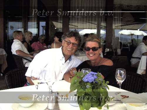 Ruud Bos met vrouw 2000