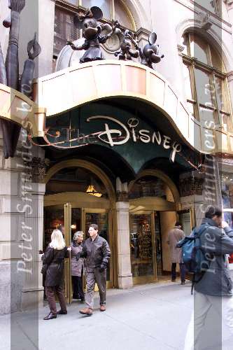 New York 19 november 2000
Winkels op de fifth Avenue
Walt Disney