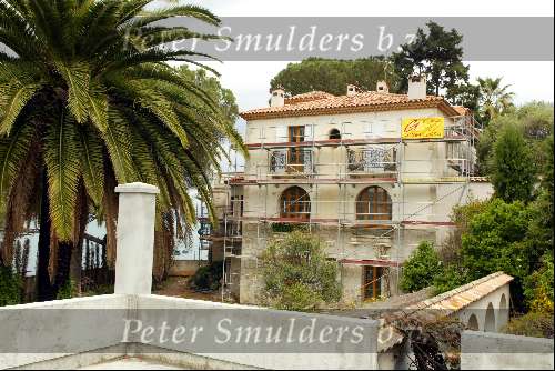 Juan les Pins 4 mei 2002
Huis Alain Delon en Rosalie v Breemen