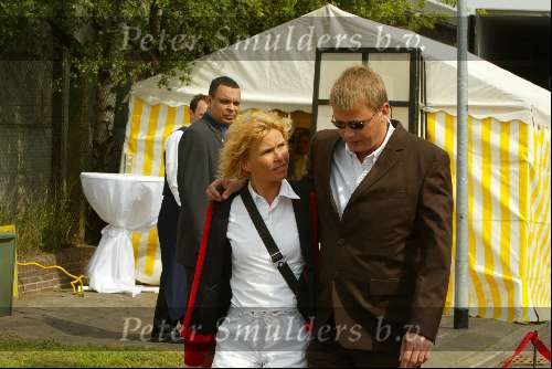 Hilversum 30 mei 2002
Begrafenis Bart de Graaff
Anita Witsier met ex man