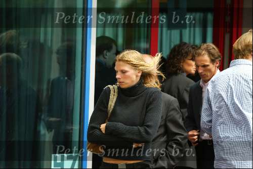 Hilversum 30 mei 2002
Begrafenis Bart de Graaff.
Annemarie Thomas