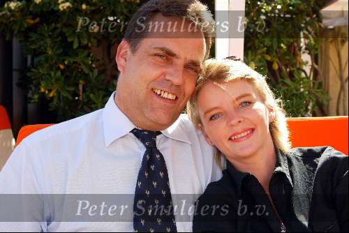 Cannes 4 mei 2002
Arnold Verhoeven met zijn vrouw