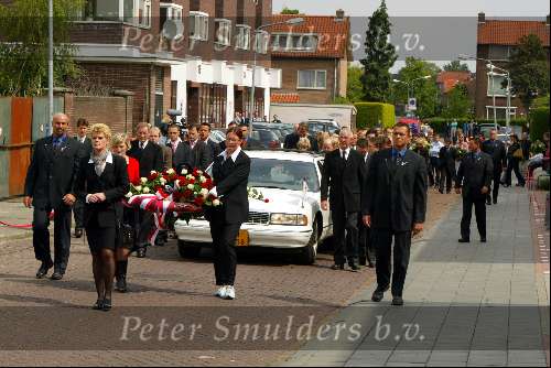 Hilversum 30 mei 2002
Begrafenis Bart de Graaff