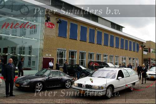 Hilversum 30 mei 2002
Begrafenis Bart de Graaff.
Porsche bart