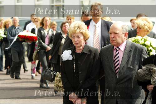 Hilversum 30 mei 2002
Begrafenis Bart de Graaff
moeder Bart