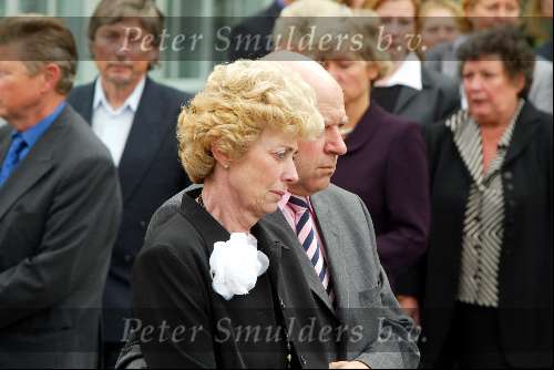 Hilversum 30 mei 2002
Begrafenis Bart de Graaff
moeder bart