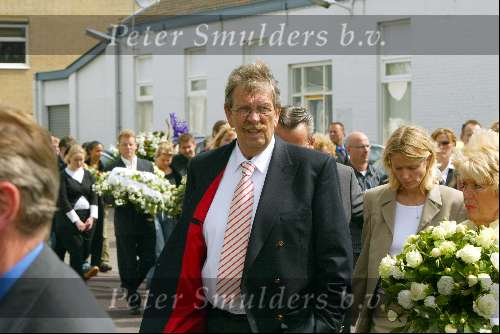Hilversum 30 mei 2002
Begrafenis Bart de Graaff
vader Bart