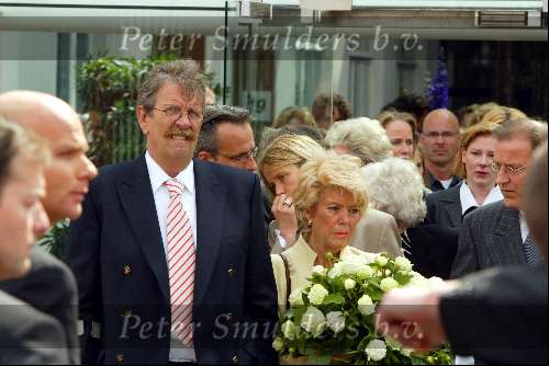 Hilversum 30 mei 2002
Begrafenis Bart de Graaff
vader bart