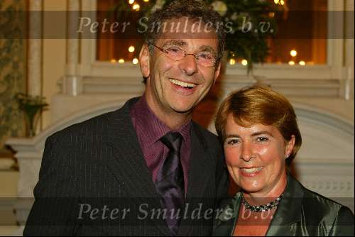 Den Haag 18 mei 2002
Gala t.b.v. het Liliana Fonds in Hotel des Indes.
Chiel v Praag met vrouw