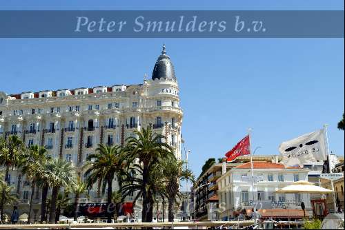 Cannes 29 mei 2002
Appartement Christine Kroonenberg rechts van Hotel Carlton
