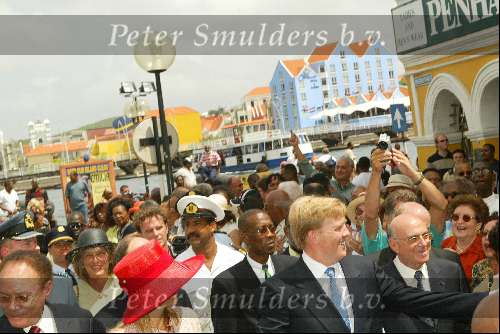 Curacao 67 mei 2002
Prins Willem Alexander en Maxima bezoeken Curacao