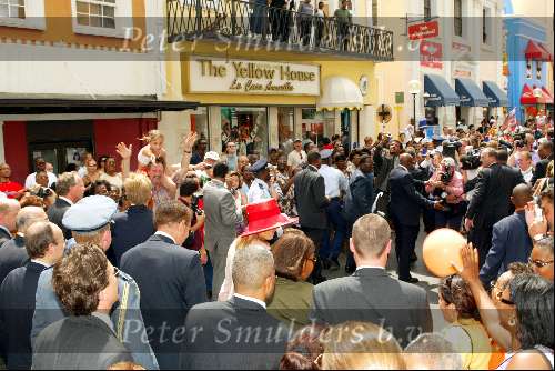Curacao 67 mei 2002
Prins Willem Alexander en Maxima bezoeken Curacao
Pers