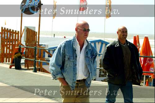 Scheveningen 15 april 2002
Frits Wester met bodygard