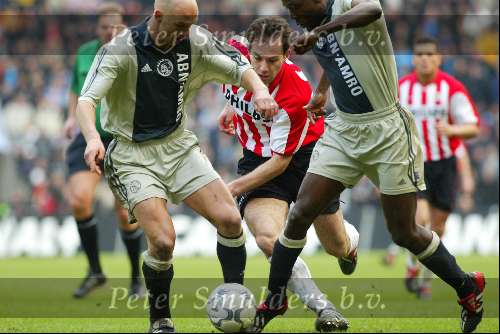 Eindhoven 24 maart 200
PSV-AJAX 1-1
Gakhokidze Jan v Halst