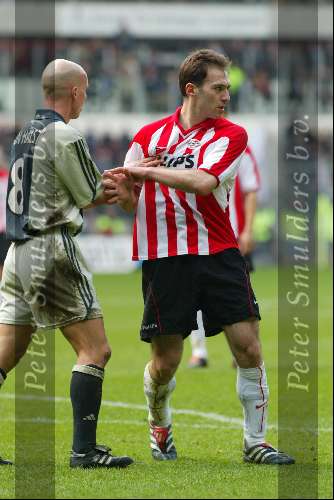 Eindhoven 24 maart 200
PSV-AJAX 1-1
Gakhokidze Jan v Halst