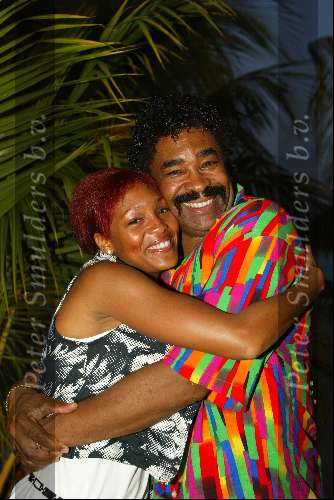Curacao 20 mei 2002
Princess model of the year vekiezing.
George Mc Cray met dochter