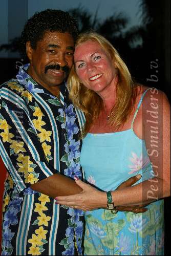 Curacao 21 mei 2002
Princess model of the year competition.
George mc cray met vrouw