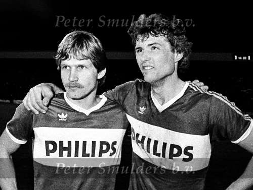 Eindhoven, 1984
Glenn Hysen en Hallvar Thoresen