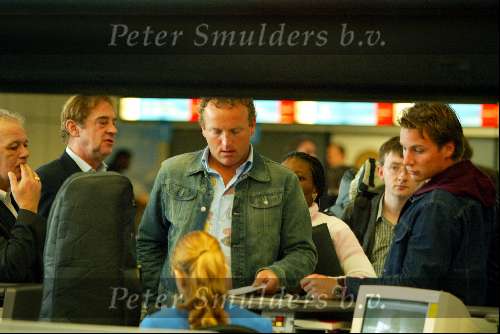 Amsterdam 19 mei 2002
Gordon en Adriaan op Schiphol bij het inchecken