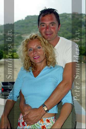 Curacao 21 mei 2002
Princess model of the year vekiezing.
Hein Vergeer met vrouw