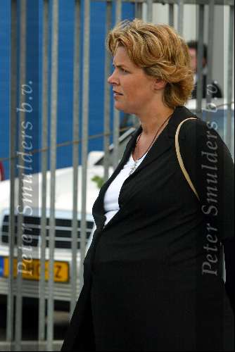Hilversum 30 mei 2002
Begrafenis Bart de Graaff.
Irene Moors zwanger