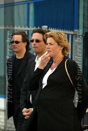 Hilversum 30 mei 2002
Begrafenis Bart de Graaff.
Irene Moors zwanger