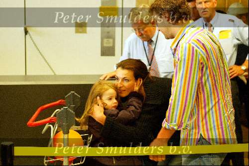 Amsterdam 19 mei 2002
Irene v d Laar met Wessel v Diepen en hun dochtertje
