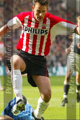 Eindhoven 24 maart 200
PSV-AJAX 1-1
Jan Vennegoor of Hesselink