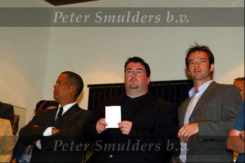 Curacao 7 mei 2002
 Prins Willem Alexander en Maxima op Curacao met persconferentie  ivm Pim Fortuyn
Marc v d linden    Peter v d Voorst
