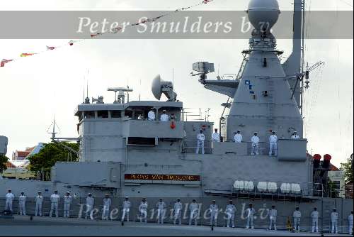Curacao 7 mei 2002
Prins Willem Alexander en Maxima op Curacao
Mariniers op boot