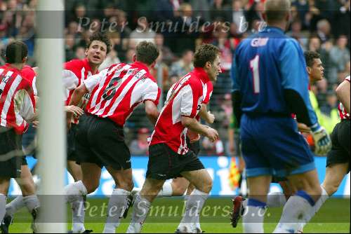 Eindhoven 24 maart 200
PSV-AJAX 1-1
Mark v Bommel