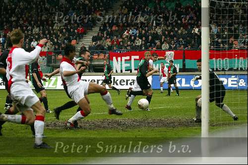 Nijmegen 5 Mei 2002 
NEC-AJAX Kampioenswedstrijd 0-2
Mido scoort 0-1 verder nog Danny Hesp