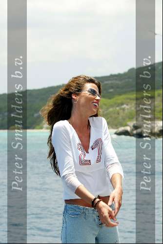 Curacao 23 mei 2002
Princess model of the year competition.
Phaerdra hoste