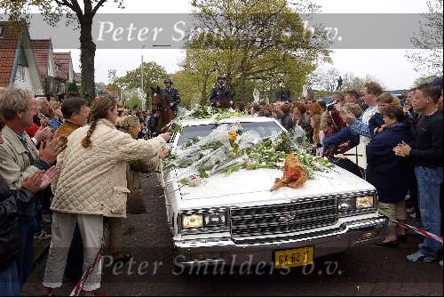 Driehuis  10 mei 2002
Begrafenis Pim Fortuyn.