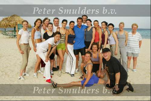 Curacao 19 mei 2002
Princess model of the year .
Hein vergeer met modellen