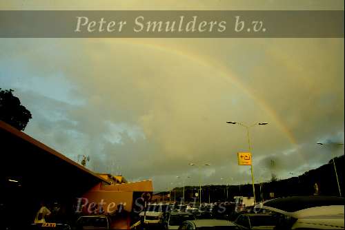 Curacao  7 mei 2002
Regenboog