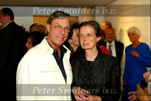 Amstelveen 28 mei 2002
Opening expositie Rita Kok.
Frans Molenaar en Rita Kok